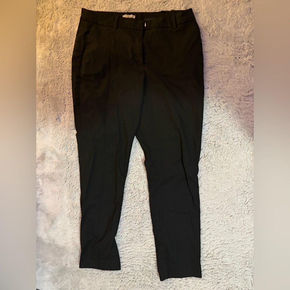 H&M Classic Black Straight Leg Pants